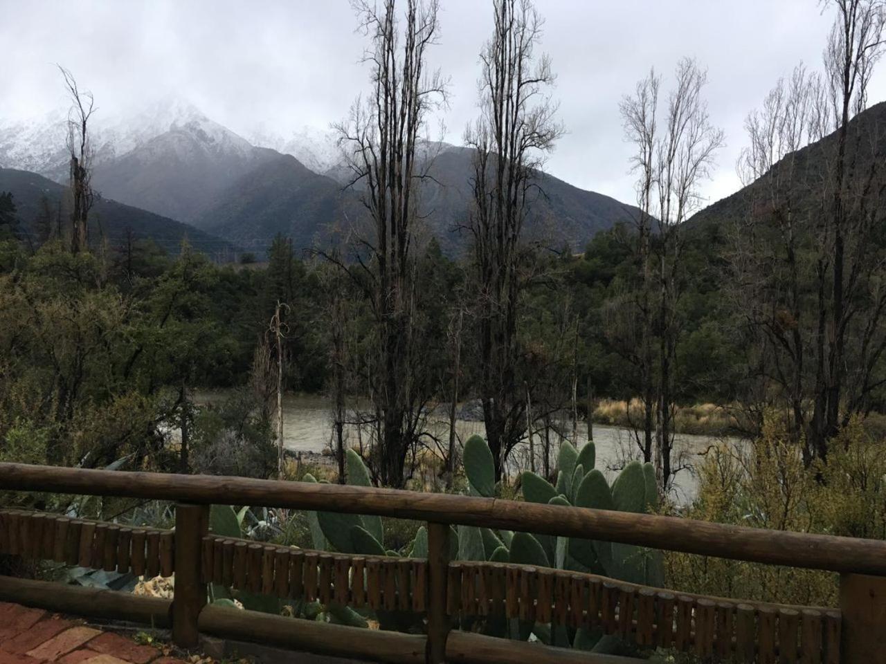 Apartamento Loft Del Rio Cajon Del Maipo Exterior foto